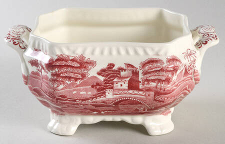 Tower Pink (Older Backstamp) Sauce Boat No Underplate, No Lid