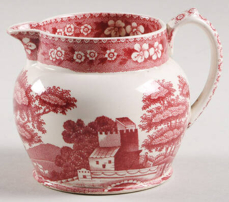 Tower Pink (Older Backstamp) Creamer by Spode