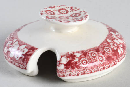 Tower Pink (Older Backstamp) Lid for Mustard Jar