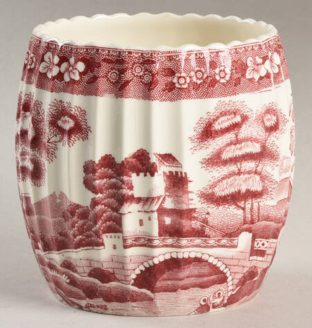 Tower Pink (Older Backstamp) Honey Pot No Lid