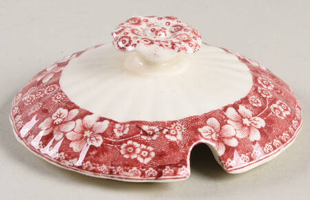 Tower Pink (Older Backstamp) Lid for Honey Pot