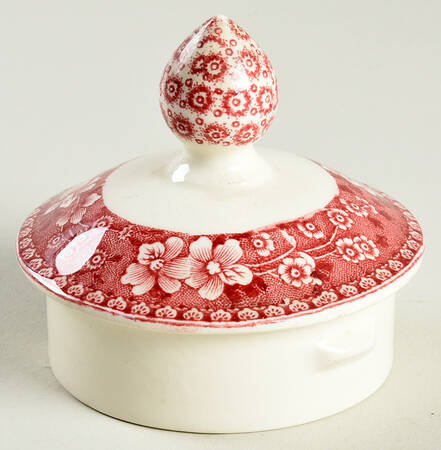 Tower Pink (Older Backstamp) Lid for Hot Water Jug