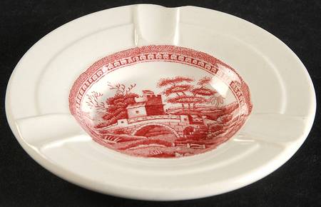 Tower Pink (Older Backstamp) 3" Ashtray by Spode