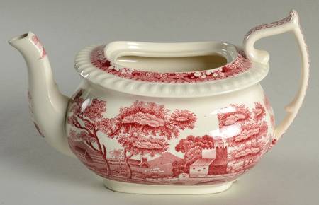 Tower Pink (Older Backstamp) Mini Teapot No Lid