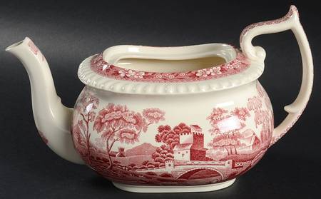 Tower Pink (Older Backstamp) Teapot No Lid