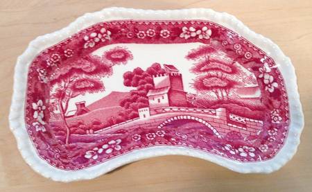 Tower Pink (Older Backstamp) Bone Dish
