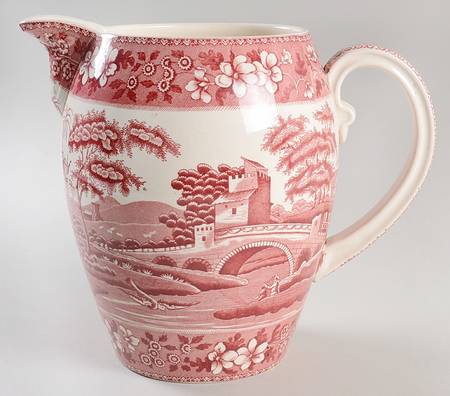Tower Pink (Older Backstamp) 112 Oz Pitcher