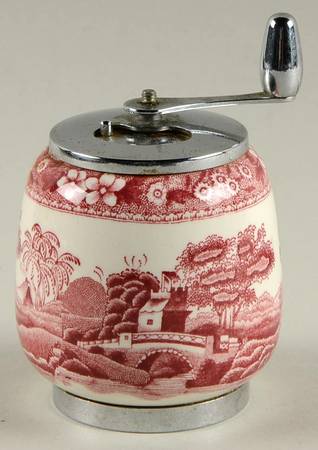 Tower Pink (Older Backstamp) Pepper Mill