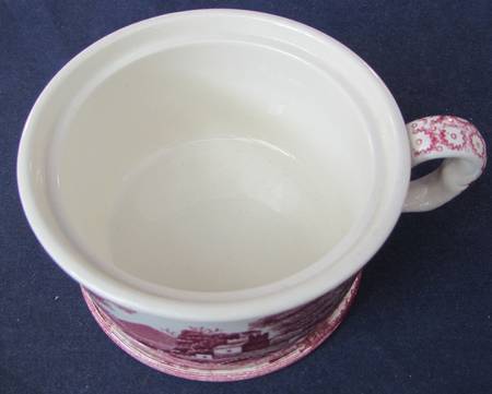 Tower Pink (Older Backstamp) Mustard Pot No Lid