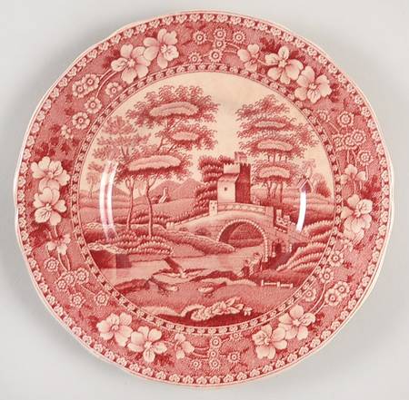 Tower Pink (Older Backstamp) Small Bread & Butter Plate
