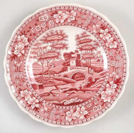 Tower Pink (Older Backstamp) Small Bread & Butter Plate