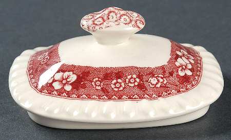 Tower Pink (Older Backstamp) Lid for Sugar Bowl