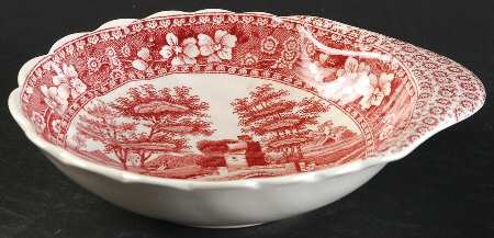 Tower Pink (Older Backstamp) 5" Shell Shaped Dish