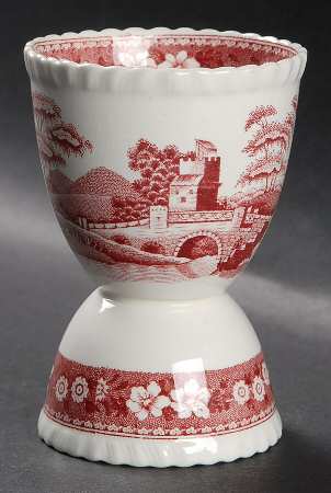Tower Pink (Older Backstamp) Double Egg Cup by Spode