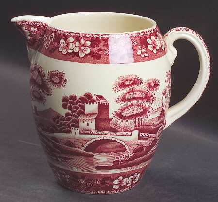 Tower Pink (Older Backstamp) 24 Oz Jug by Spode