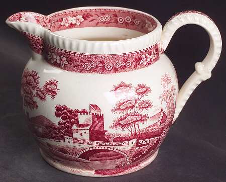 Tower Pink (Older Backstamp) 24 Oz Jug by Spode