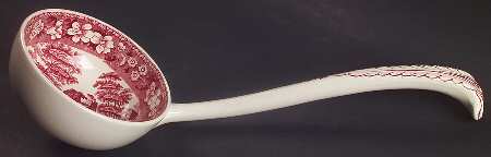 Tower Pink (Older Backstamp) Tureen Ladle