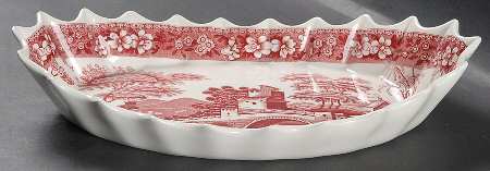 Tower Pink (Older Backstamp) Jubilee Platter