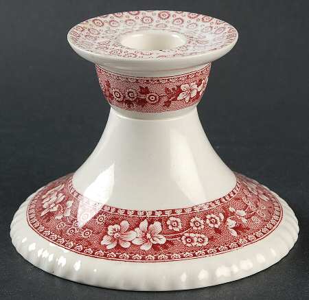 Tower Pink (Older Backstamp) 3" Candlestick