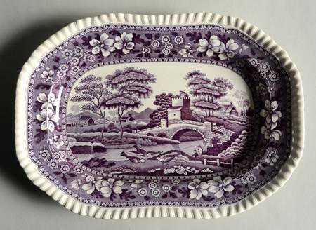 Tower Purple 10" Oval Serving Platter