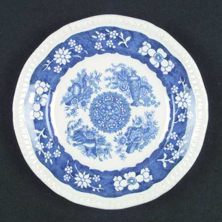 Trophies (Blue) Bread & Butter Plate
