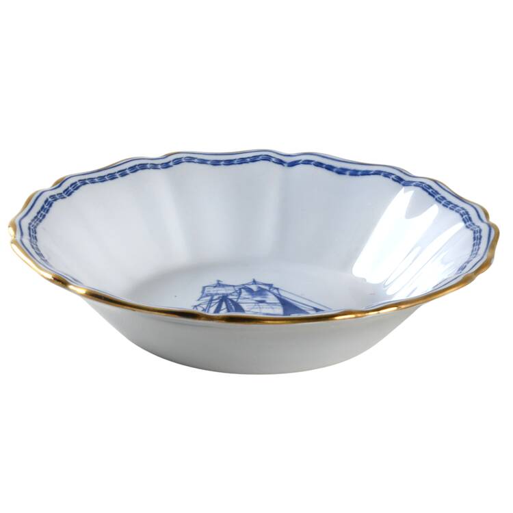 Trade Winds Blue Fruit/Dessert (Sauce) Bowl