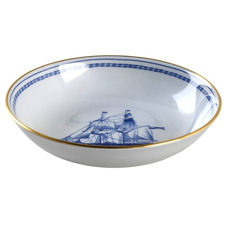 Trade Winds Blue Fruit/Dessert (Sauce) Bowl