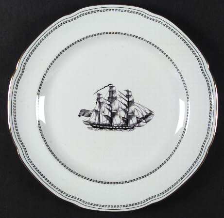 Trade Winds Black by Spode