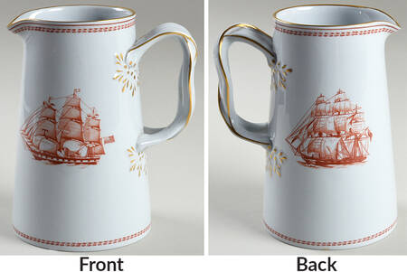 Trade Winds Red (Gold Trim) 24 Oz Jug