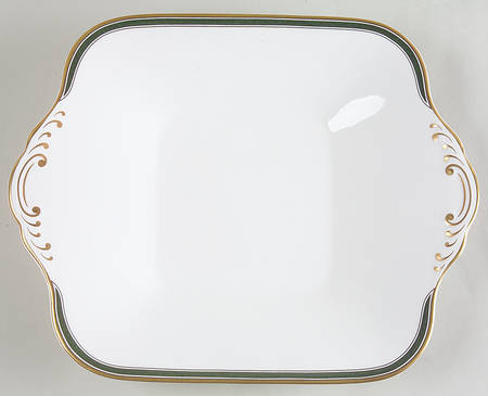 Tuscana Square Handled Cake Plate