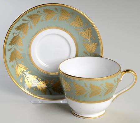 Valentine Footed Cup & Saucer Set by Spode