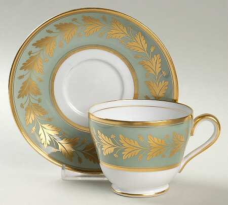 Valentine Footed Cup & Saucer Set