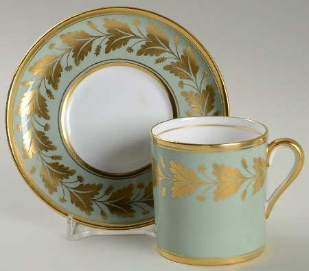 Valentine Flat Demitasse Cup & Saucer Set