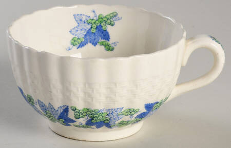 Valencia Blue Green (White Background) Flat Cup