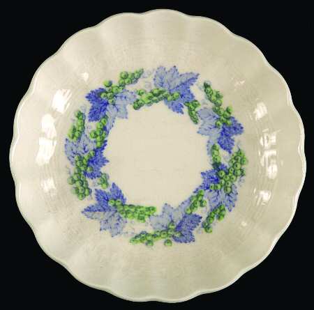 Valencia Blue Green (White Background) Butter Pat