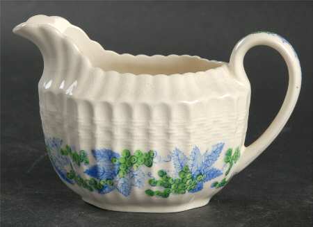 Valencia Blue Green (White Background) Mini Creamer