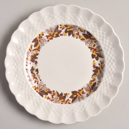 Valencia Brown Bread & Butter Plate