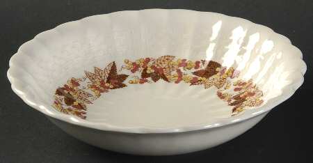 Valencia Brown Coupe Cereal Bowl