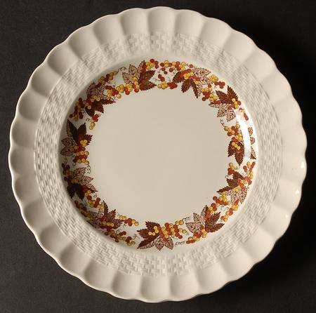 Valencia Brown Salad Plate