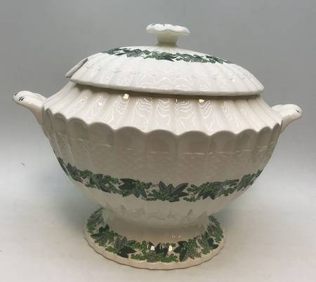 Valencia Green (No Trim or Verge) Tureen &  Lid