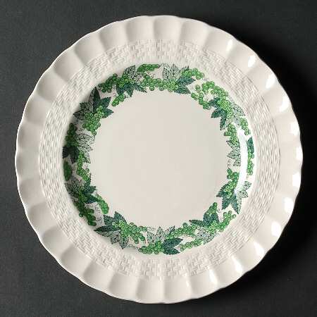 Valencia Green (No Trim or Verge) Salad Plate