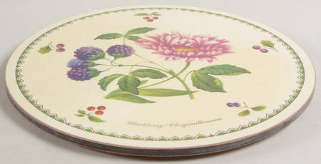 Victoria Round Cork Back Trivet