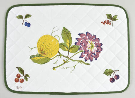 Victoria Rectangular Quilted Cloth Placemat