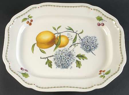 Victoria 16" Oval Serving Platter