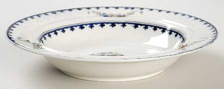 Vienna (Floral Center) Rim Soup Bowl