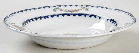 Vienna (Floral Center) Rim Cereal Bowl