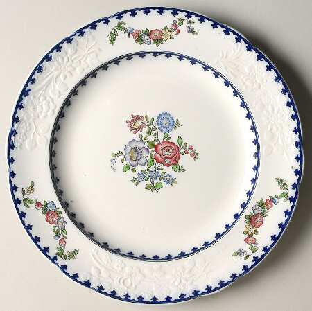 Vienna (Floral Center) Salad Plate