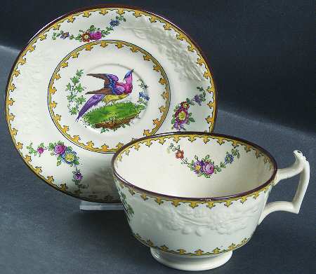 Vienna (Bird Center, Yellow, Smooth) by Spode