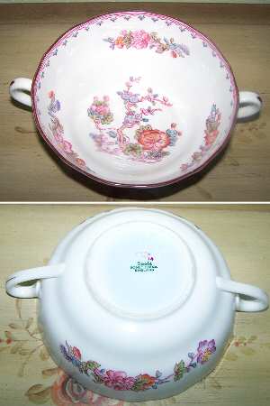 Vielle France Flat Cream Soup Bowl