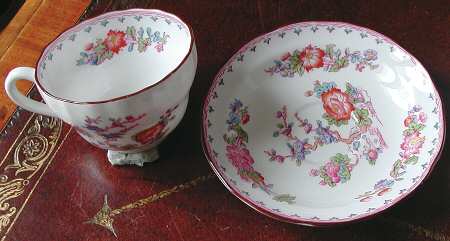 Vielle France Flat Cup & Saucer Set